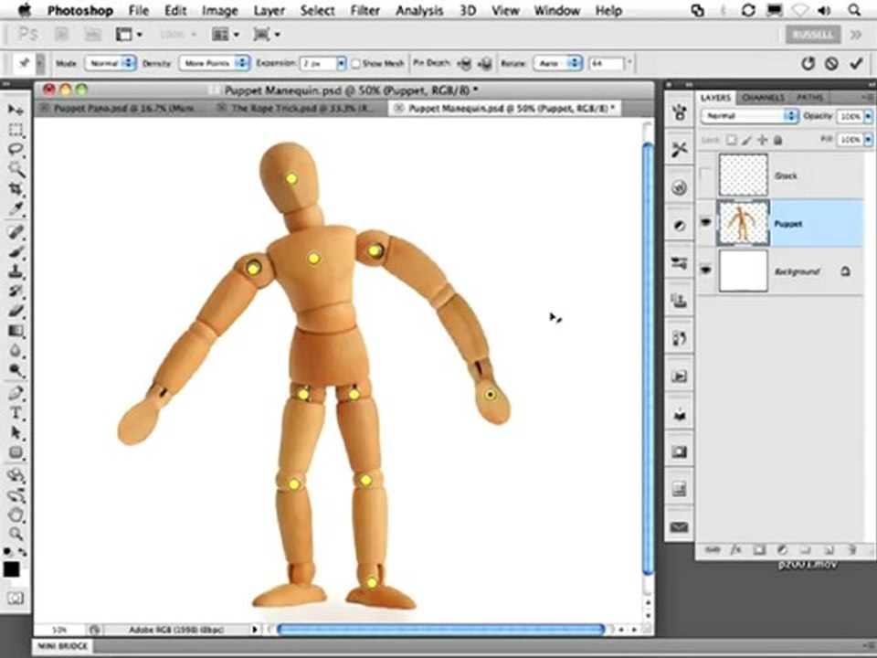 Adobe Photoshop CS5 Puppet Warp Sneak Peek
