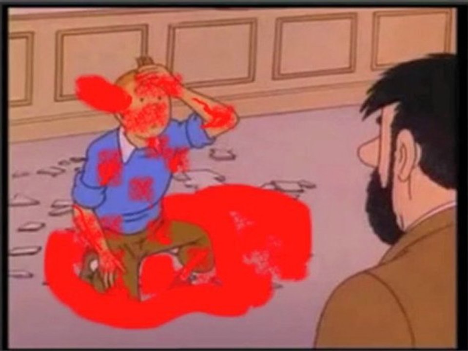 tintin, qui veut tuer tournesol partie 1 youtube poop french