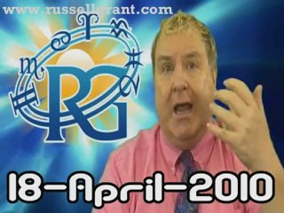 RussellGrant.com Video Horoscope Leo April Sunday 18th