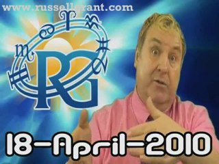 RussellGrant.com Video Horoscope Capricorn April Sunday 18th