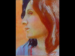 Watercolor demonstration, layering technique for watercolor