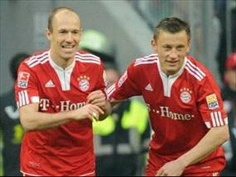 Bayern Munich 7-0 Hannover 96 Robben hat-trick