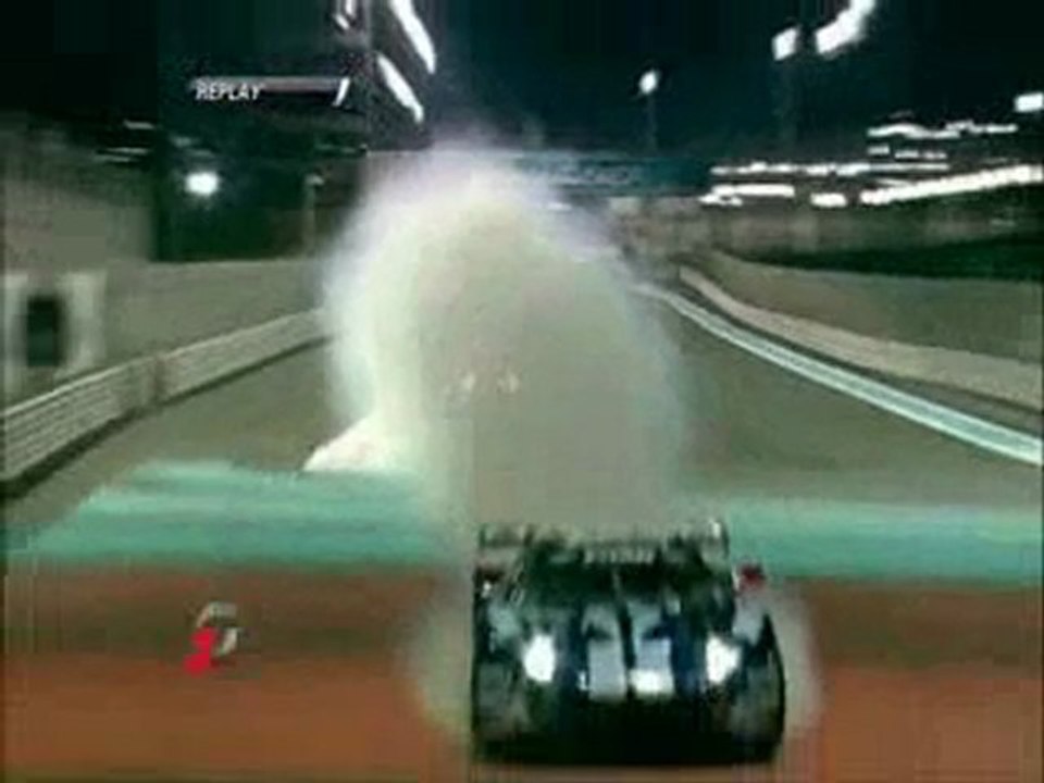 FIA-GT1 2010 at Abu Dhabi Massive Crash for Natacha ...