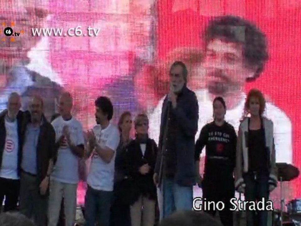 Io sto con Emergency. Manifestazione a Roma