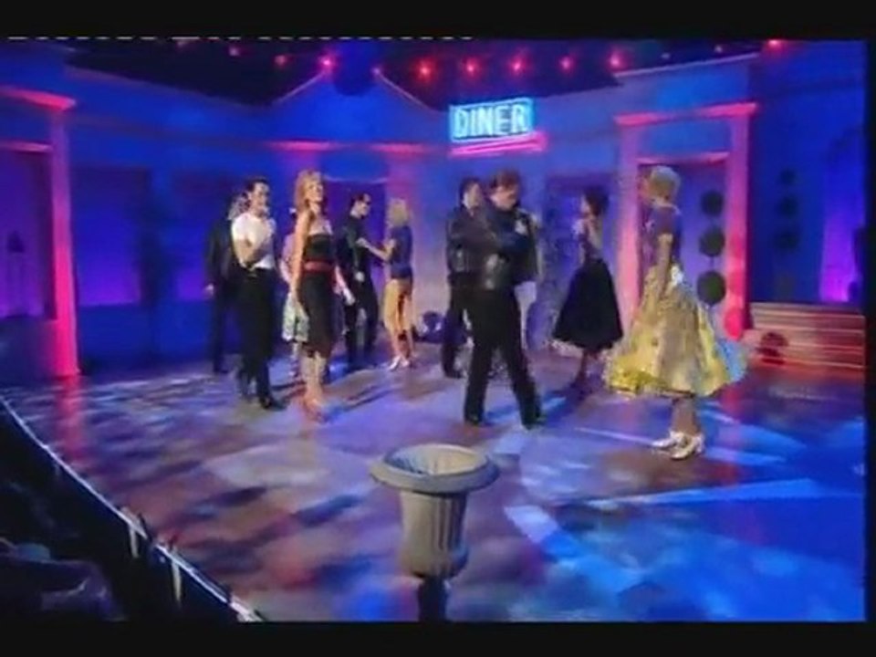 Ray And Emma With Grease Cast - Alan Titchmarsh