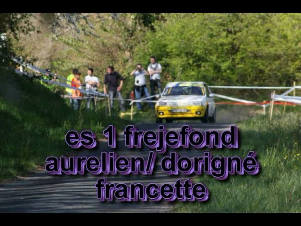 rallye du villeneuvois  2010 camera embarque 205 rallye n°69