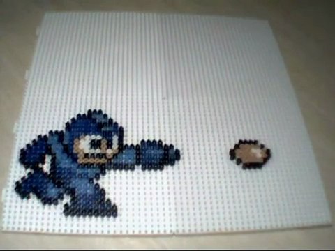 Les héros de la NES en perles