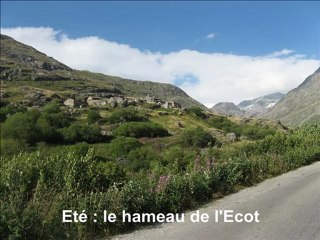 Bonneval sur Arc et le hameau de l'Ecot