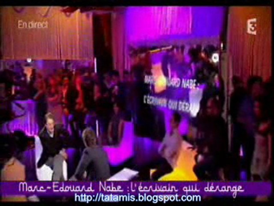 Taddei invite deux fois de suite son pote Nabe