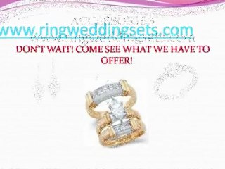 CZ Wedding Sets Review