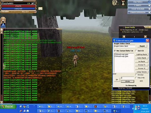 İstediğin Clana Girme Knight Online 1820