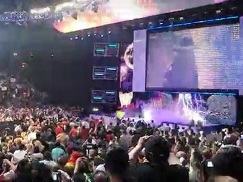Undertakers entrance at Raw