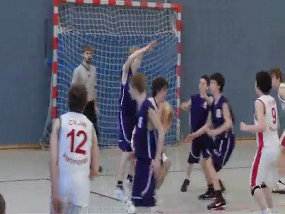 u14 Landesmeiterschaftren Halbf. CVJM Hannover -BG Göttingen