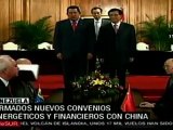 Venezuela y China firman 7 acuerdos comerciales
