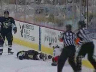 NHL 2010 Playoffs - Andy Sutton's Hit On Jordan Leopold ...