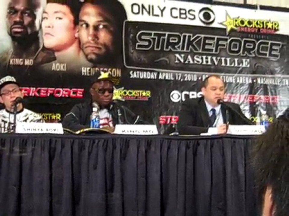 Part 1 - Strikeforce: Nashville post fight press conference
