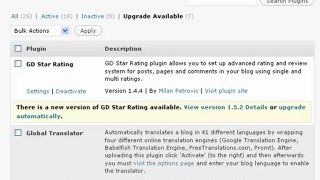 Wordpress Tutorial:Upgrade and Delete Plugins
