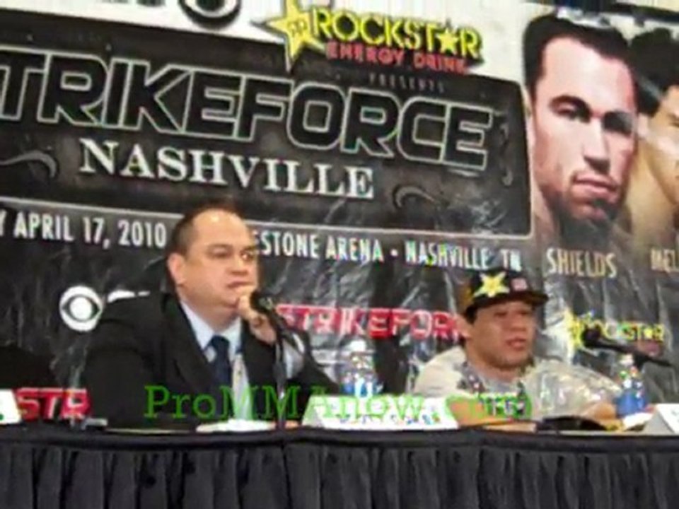 Part 2 - Strikeforce - Nashville post-fight press conference