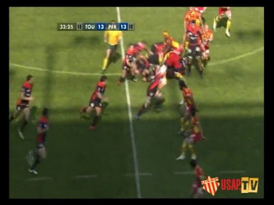 RCT - USAP : Le match