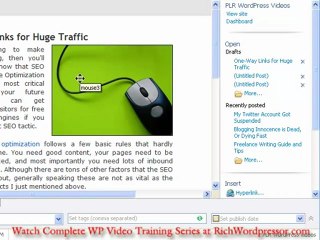 UseWindows Live Writer Write Content in Wordpress