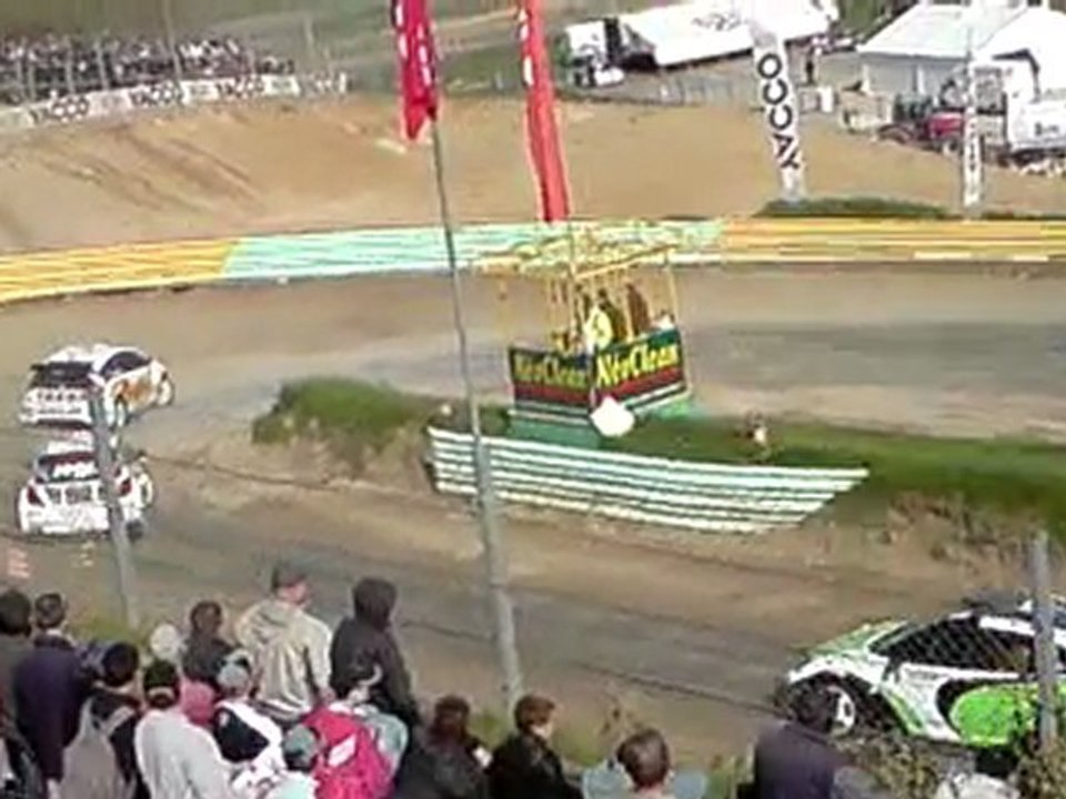 Rallycross Essay 17-18 Avril  Manche 2 D1 (filmé par Mat61)