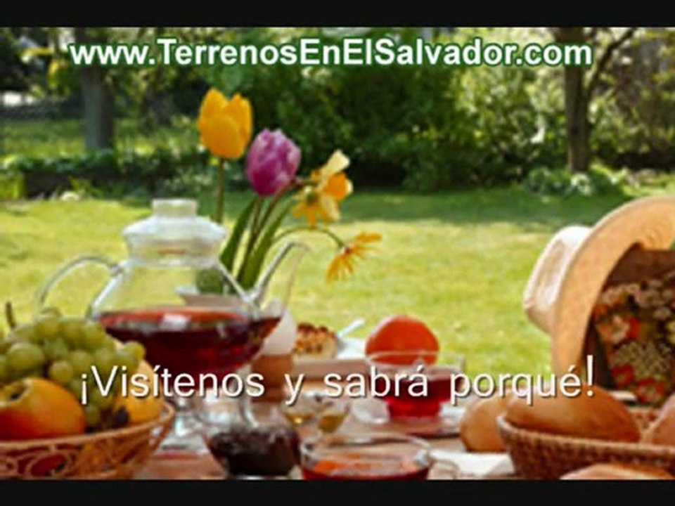 Liberate del stress en Terrenos en el Salvador