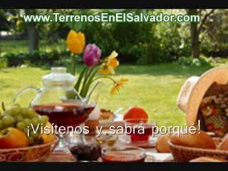 Liberate del stress en Terrenos en el Salvador