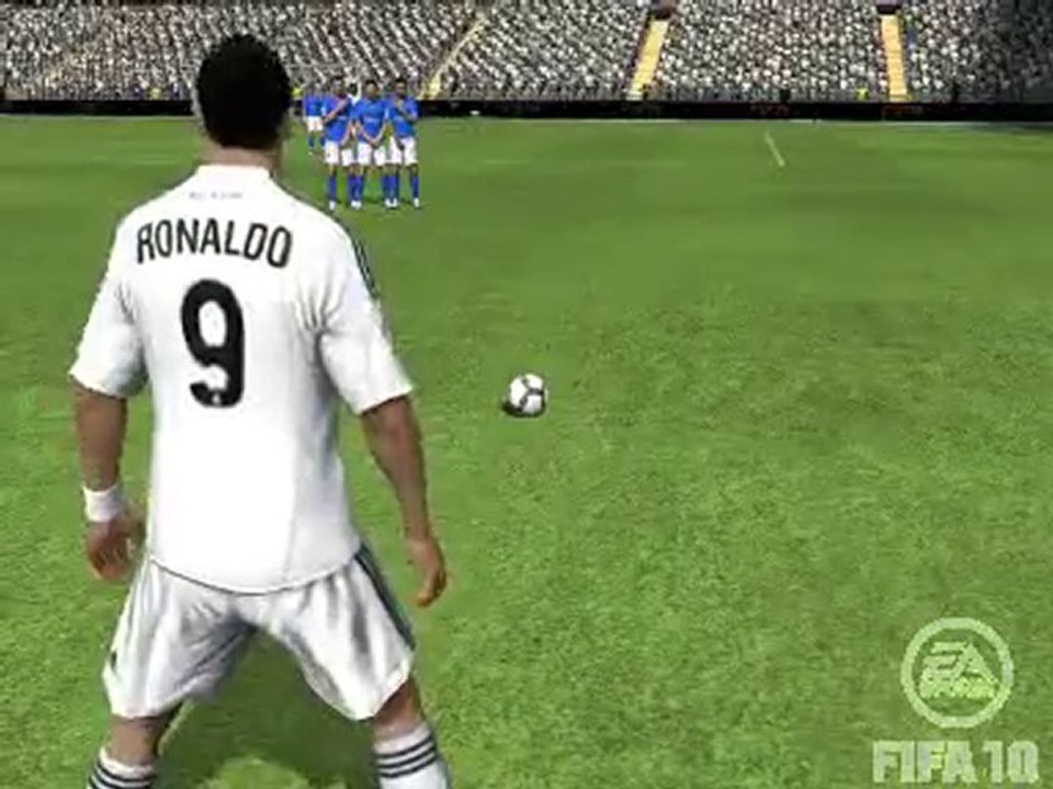 Coup franc lointain C.Ronaldo FIFA 10