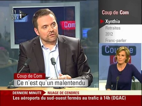 Bastien Millot (Bygmalion) dans Coup de Com le 18 avril 2010