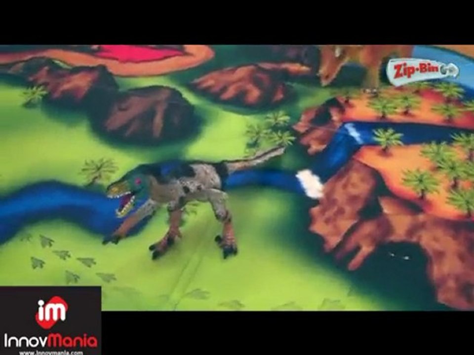 Mallettes de jouets - Tapis de jeu Zip-Bin - InnovMania