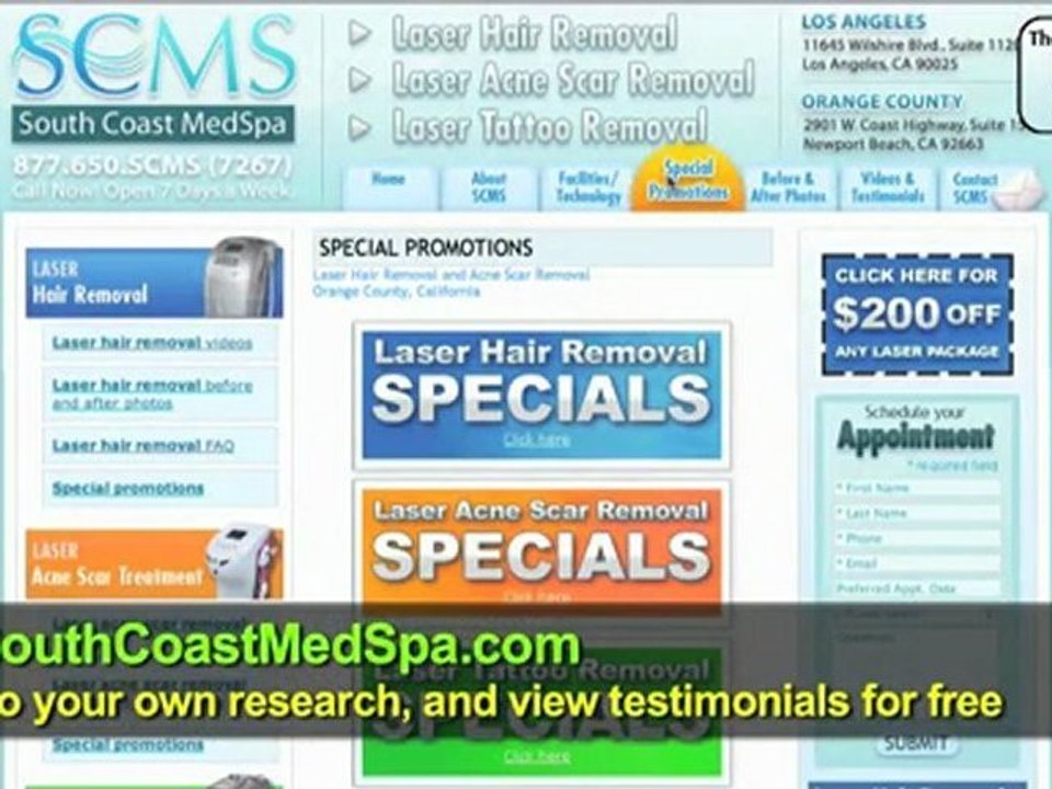 San Diego laser hair removal testimonail for San Diego laser