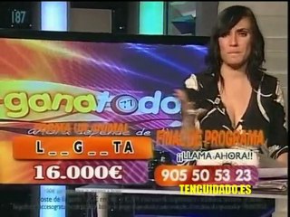 Suerte y al toro 15abr10 - Concursante dice Liagarta, no/ex