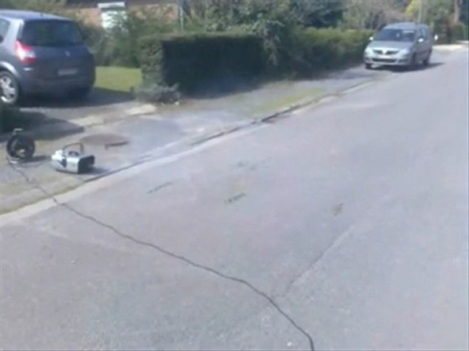 Deux des machines à fumée dont nous disposons.