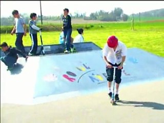 RENCONTRE AMICALE TROTTINETTE ROUL'AVENUE 18 avril 2010