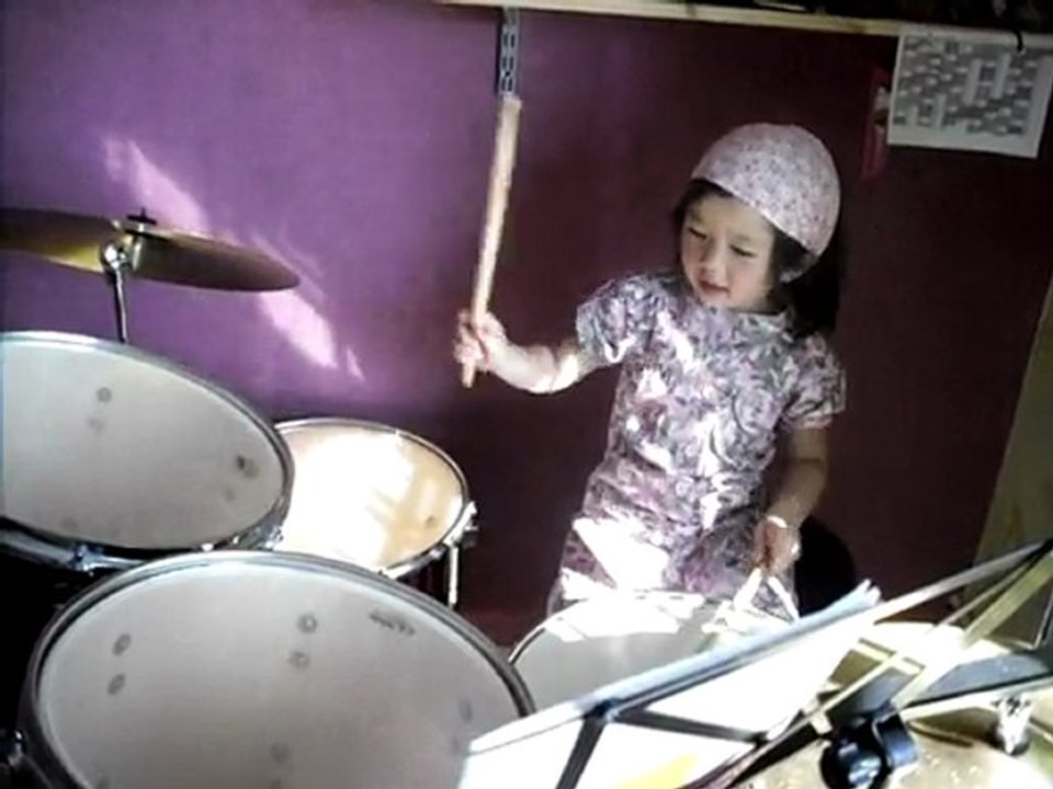 A la batterie