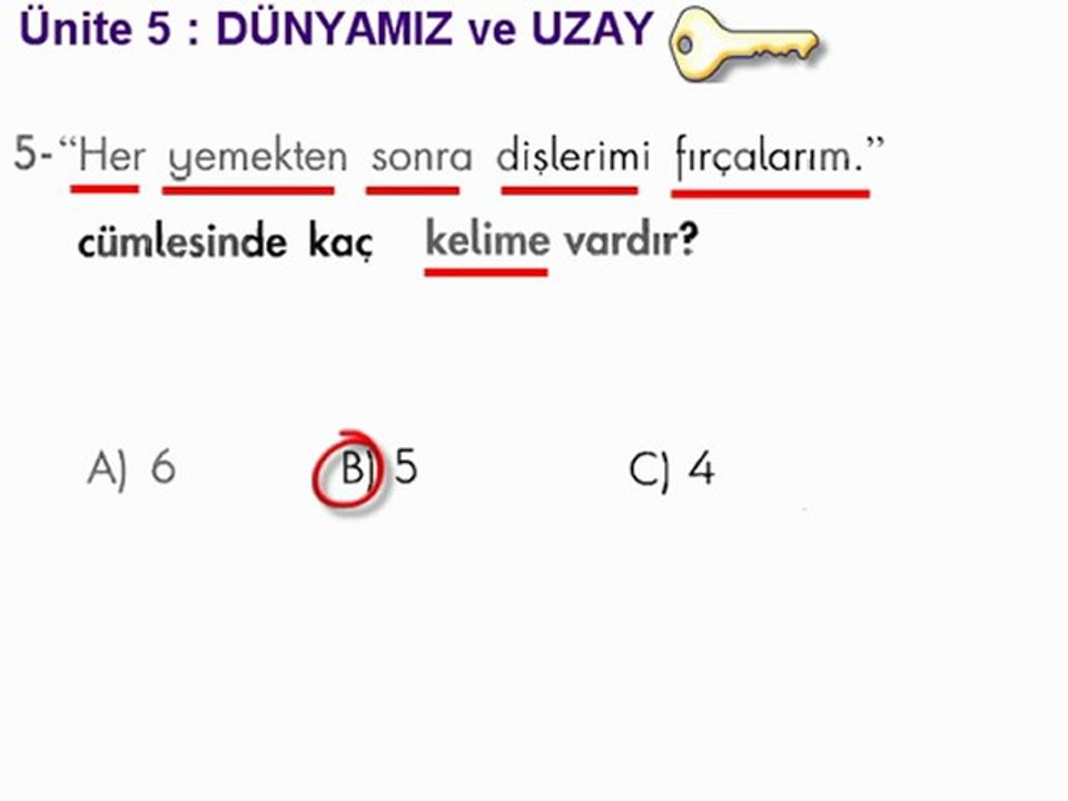 Ünite 5 Dünyamız ve Uzay(www.ilkogretimvideo.com)