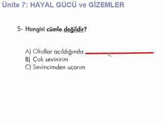 Ünite 7 hayal gücü ve gizemler(www.ilkogretimvideo.com)