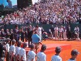 Rolex Masters à Monté Carlo Monaco NADAL Cérémonie