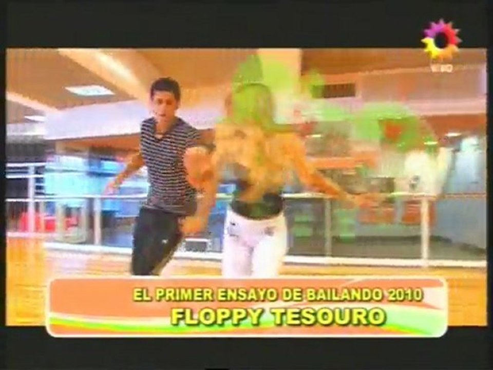 Ensayo Florencia Tesouro para bailando 2010