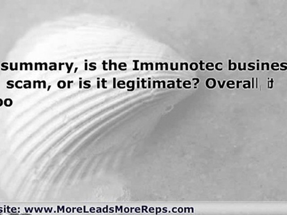 Immunotec & MaxGXL Review