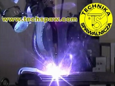 robot spawalniczy TAWERS - spawanie stali mag