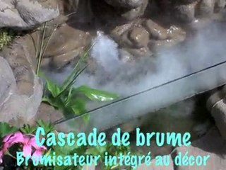 fontaine, cascade, aquaterrarium, sculpture végétalisée