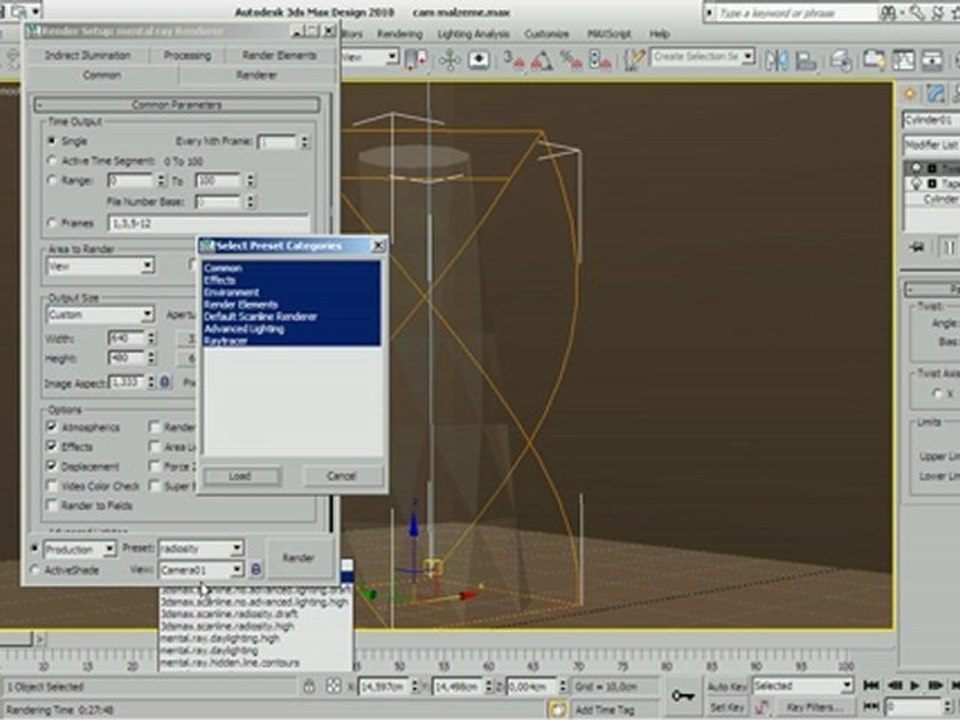 3DSMax Render Ayarları2