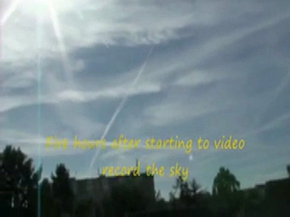 Epandage massif au danemark chemtrails contrails persistants