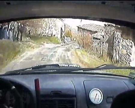 Rallye Lyon Charbonnière 2010 Equipage DEPLATIERE Subaru GT