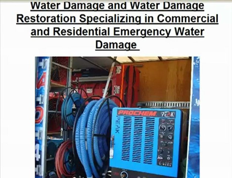 Dallas water damage restoration extraction Find Fun Methods
