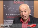 Philippe Roy lors de l'Open World Forum