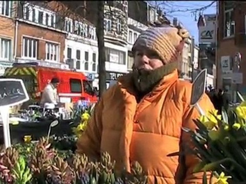 élections régionales - au marché