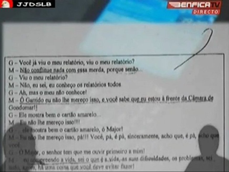 Novas Escutas Reveladas Do Apito Dourado by JJD 20-04-10