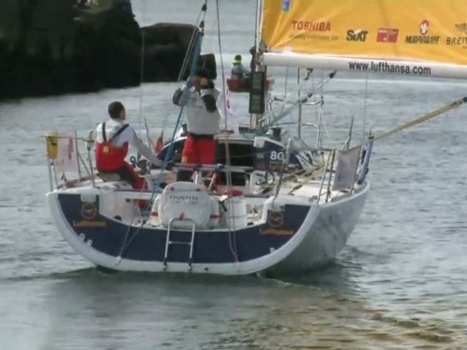 Transat AG2R Prologue 11avril2010 - Lufthansa Sailing Team